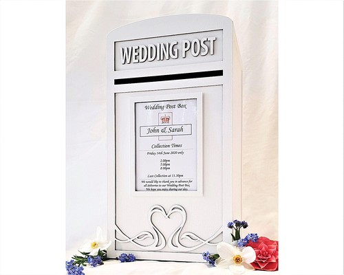 Large lockable white wedding - large,