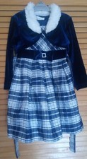 Lovely Girls Dress By Jona Michelle. With Velvet Bolero (Size 4 years)