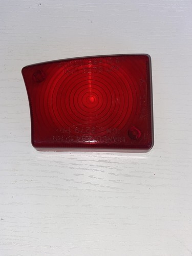 Red plastic high post - plastic, lancia