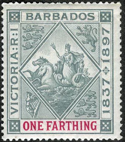 Barbados 1897 silver jubilee - 1897,