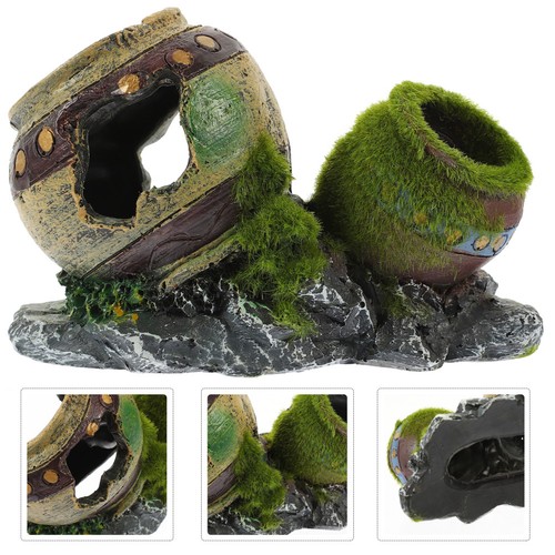 Aquarium hideaway fish tank - hideaway,