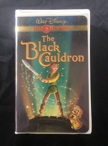 The black cauldron vhs gold - the,