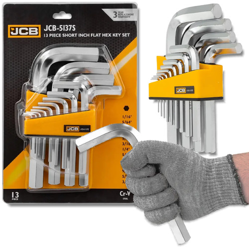 Jcb allen wrench - allen, set