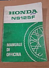 Honda NS125F/86 WORKSHOP
