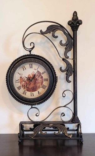 Vintage wrought iron mantle - vintage,