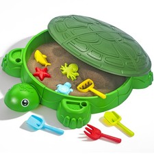 Turtle Sandbox with Lid &