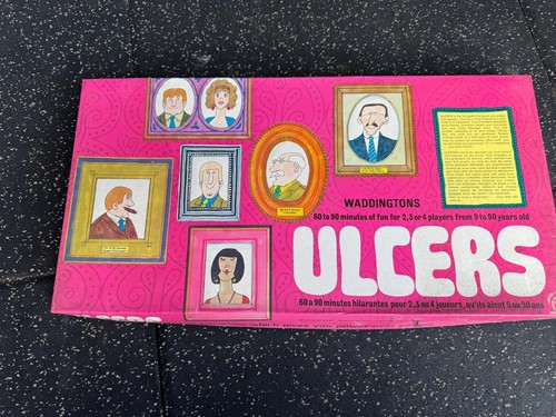 1970s ulcers board - board, game