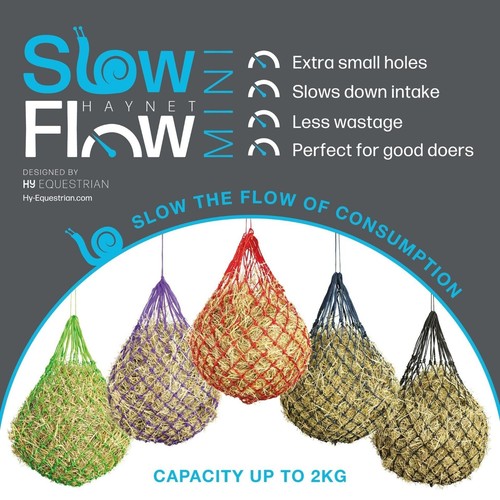 Slow flow mini haynet 4cm - slow,