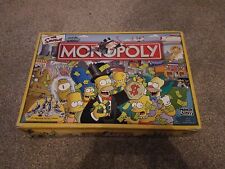 The Simpsons Monopoly Hasbro Parker Board Game 2003 
