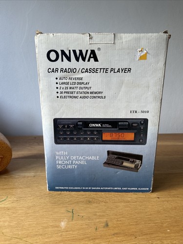 Rare onwa car - onwa, radio