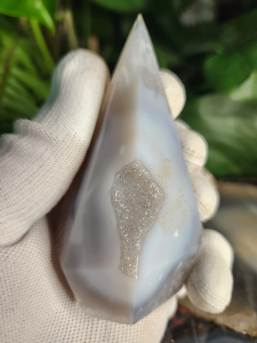 Agate geode tower - agate,