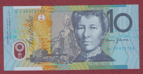 Australian banknote ten - $10,