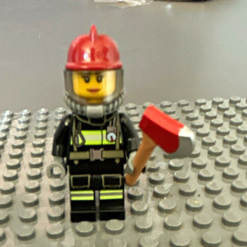 Lego firefighter minifigure - lego,