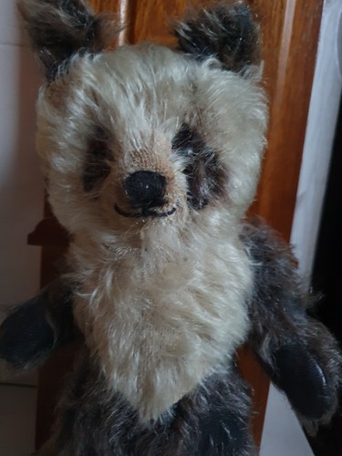 Antique mohair panda - mohair,