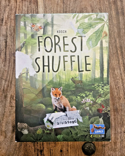 Forest shuffle card - forest, game