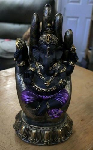 Elephant ganesh figurine - elephant,