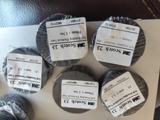 5 X 3M Scotch 23 Rubber Self Bonding Electrical Tape 19mm x 1.5m 