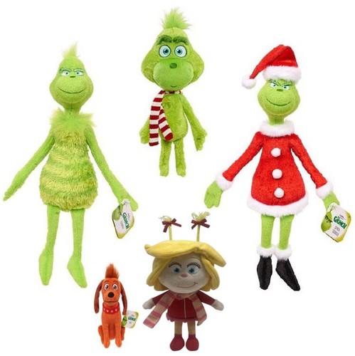 Christmas grinch plush doll - christmas,