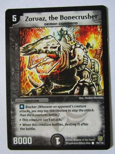 Duel masters zorvaz the - duel,