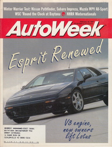 Autoweek february 1997 - autoweek, 10,1997