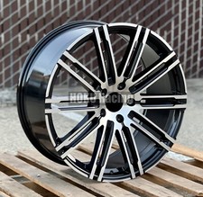 4X 21" double 10 spoke wheels