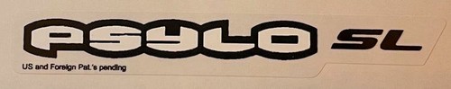 Psylo fork decal - psylo,