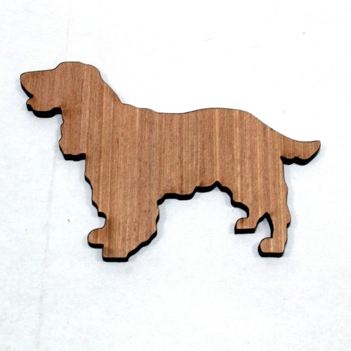 Laser cut plywood cocker - laser,