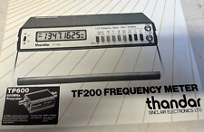 THANDAR TF200 Frequency Meter ADVERTISING BROCHURE VINTAGE 1970'S