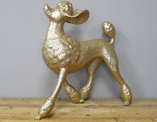 Large Gold Resin Posing Fifi