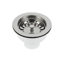 1.0 Single Bowl Kitchen Sink Stainless Steel with Waste & Left Drainer 860x500