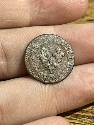 Dated 1612 double tournois - dated,