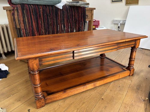 Large solid and heavy - solid, wooden