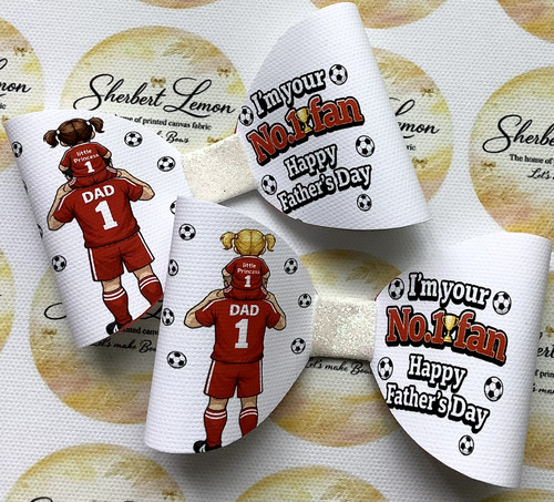Fathers day football red - day,