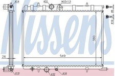 Nissens Radiator for Peugeot