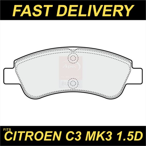 Brake pads set - pads, for
