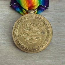 WW1 Victory Medal Awarded To