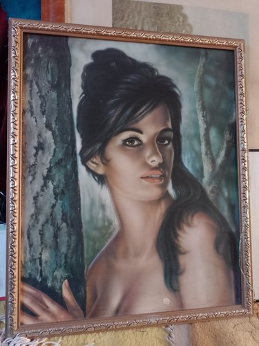 Vintage framed print - , tina