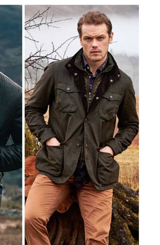 Barbour ogston wax jacket - ogston,