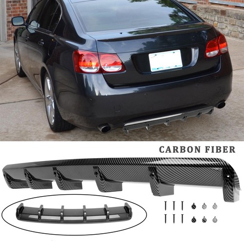 Carbon look rear bumper - carbon,