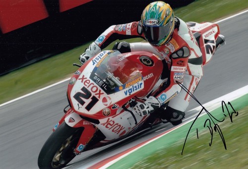 Troy bayliss hand signed - troy,