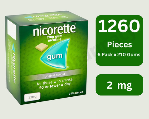 Nicorette chewing gum original - chewing,