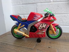 Nikko Toys Wheelie Nitro Race Bike Red Childrens Motorised Musical Motorcycle