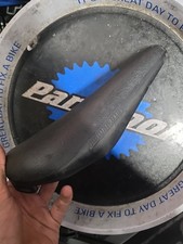 Brooks B18 Vintage Black Plastic Bike Saddle Made in England