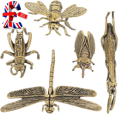 Brass figurines 5pcs metal - figurines, 5pcs,
