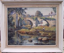 Roland Spencer Ford (1901-90) - Rare Palette Knife Oil Painting