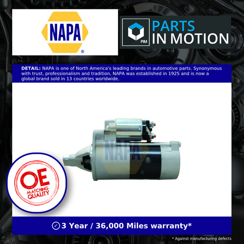 Starter motor fits - starter, chrysler