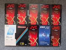 10 Used VHS Video Tapes | TV