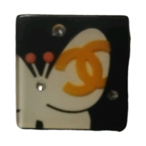 Chanel logo square lapel - chanel,