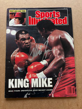 Mike Tyson autographed Sports