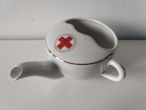 Antique red cross infant - red,